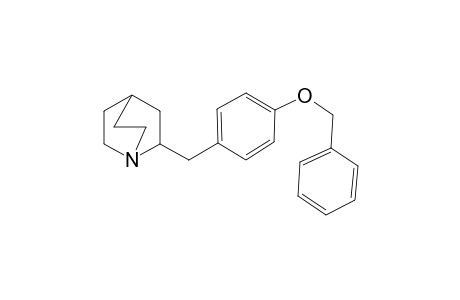 2-(4-Benzyloxy-benzyl)-1-aza-bicyclo[2.2.2]octane