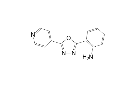 2-[5-(pyridin-4-yl)-1,3,4-oxadiazol-2-yl]aniline