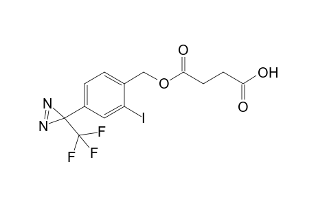 Succinic acid mono-2-iodo-4-[3-(trifluporomethyl)-3H-diazirin-3-yl]benzyl ester