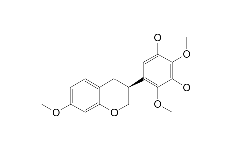 (R)-COLUTEOL;3',5'-DIHYDROXY-7,2',4'-TRIMETHOXYISOFLAVAN