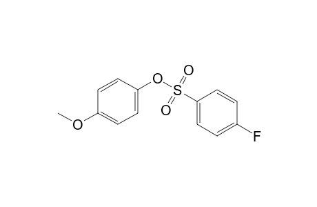 (4-methoxyphenyl) 4-fluoranylbenzenesulfonate