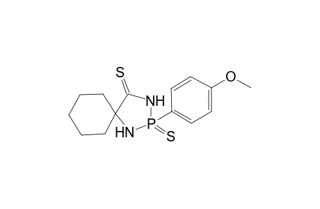 2-(p-Methoxyphenyl)-2,4-dithia-1,3,2-diazaphospholidine-5,1'-spirocyclohexane
