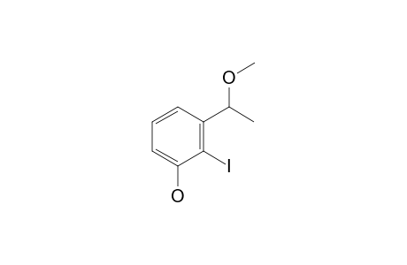 2-iodo-3-(1-methoxyethyl)phenol
