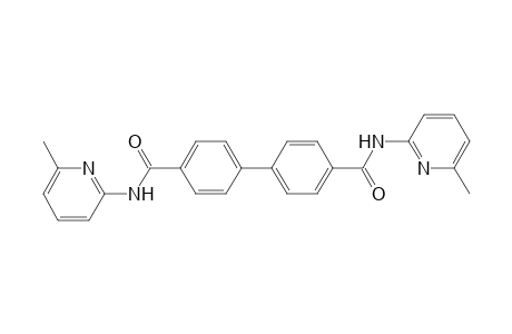 4,4'-Bis[[(6-methylpyrid-2-yl)amino]carbonyl]biphenyl