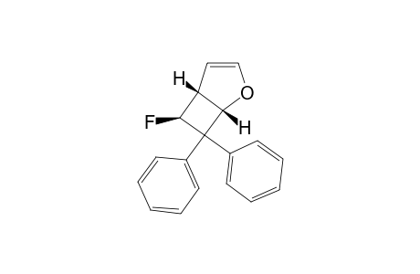 ANTI-6,6-DIPHENYL-7-FLUORO-4-OXABICYCLO-[3.2.0]-HEPT-2-ENE