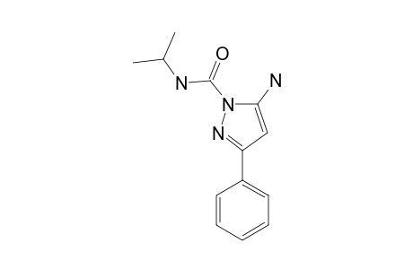 5-amino-3-phenyl-N-propan-2-ylpyrazole-1-carboxamide