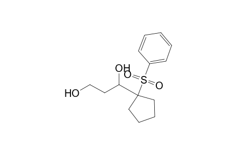 1-(1-besylcyclopentyl)propane-1,3-diol