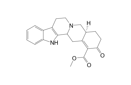 Methyl (20.alpha.)-15,16-Didehydro-17-oxoyohimban-16-carboxylate