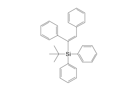 tert-Butyl-[(E)-1,2-diphenylethenyl]-diphenyl-silane