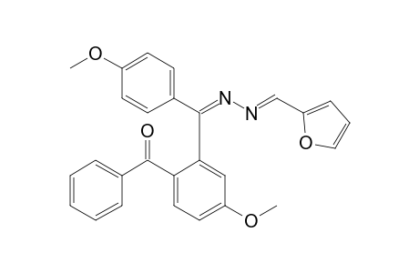 2-(((2-Furfurylidenehydrazono)(4-methoxyphenyl)methyl)-4-methoxy)benzophenone