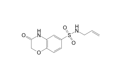 2H-1,4-Benzoxazine-6-sulfonamide, 3,4-dihydro-3-oxo-N-(2-propenyl)-