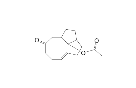 13-Acetoxytricyclo[5.5.1.0(4,13)]tridec-1(12)-en-9-one