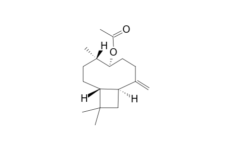 (1R,4S,5S,9S)-4,5-Dihydrocaryophyllen-5-ol acetate