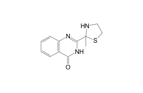 2-(2-Methyl-1,3-thiazolidin-2-yl)-1H-quinazolin-4-one