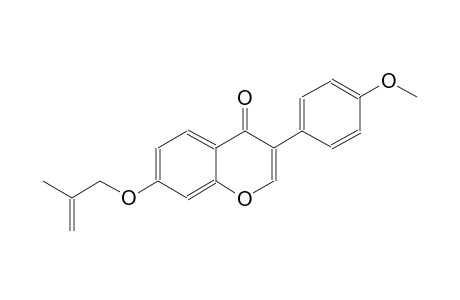 4H-1-benzopyran-4-one, 3-(4-methoxyphenyl)-7-[(2-methyl-2-propenyl)oxy]-