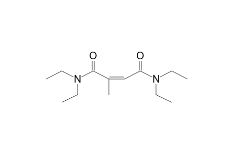 (Z)-N,N,N',N'-tetraethyl-2-methyl-2-butenediamide