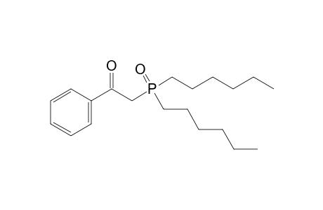 2-(dihexylphosphinyl)acetophenone