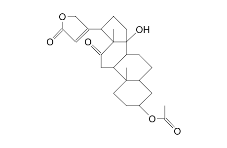 12-Keto-digitoxigenin-acetat, (3.beta.-oac,5.beta.-H)