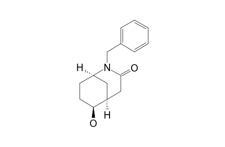 2-BENZYL-6-HYDROXY-2-AZABICYCLO-[3.3.1]-NONAN-3-ONE