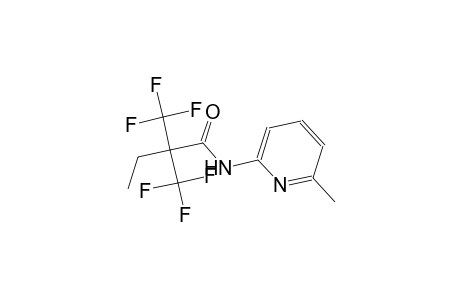 N-(6-methyl-2-pyridinyl)-2,2-bis(trifluoromethyl)butanamide