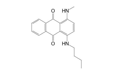 1-Methylamino 4-n-butylamino antraquinone
