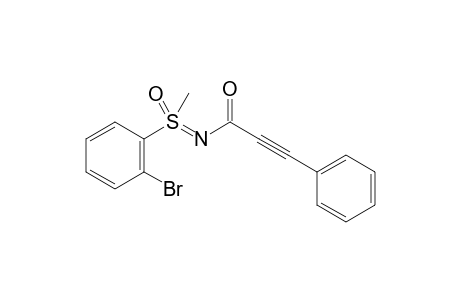 N-[(2-Bromophenyl)(methyl)(oxo)-lamda6-sulfaneylidene]-3-phenylpropiolamide