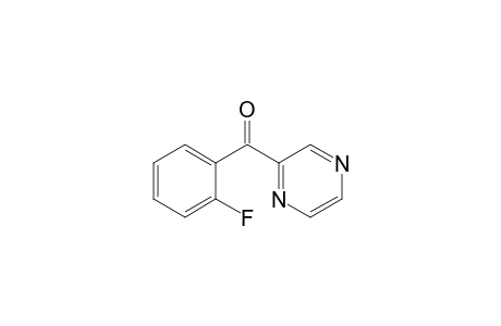 (2-fluorophenyl)-(2-pyrazinyl)methanone