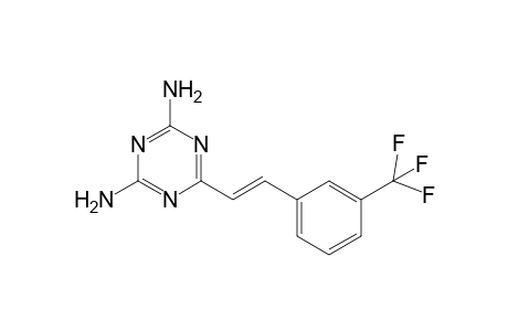 2,4-Diamino-(E)-6-[2-(3-trifluoromethylphenyl)ethenyl]-1,3,5-triazine
