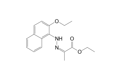 (Z)-Ethyl pyruvate 2-(2-ethoxy-1-naphthyl)hydrazone