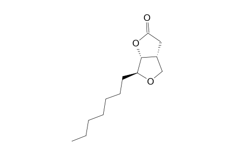 (4R*,5R*,6S*)-6-Heptyltetrahydrofuro[3,4-b]furan-2-one