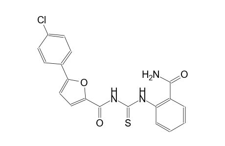 2-[({[5-(4-chlorophenyl)-2-furoyl]amino}carbothioyl)amino]benzamide