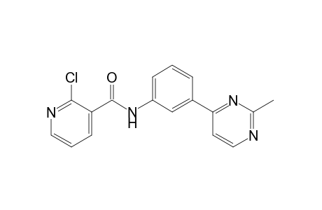 2-chloro-3'-(2-methyl-4-pyrimidinyl)nicotinanilide