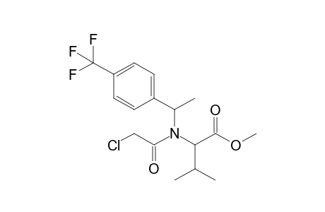 2-{(2-Chloroacetyl)-[1-(4-trifluoromethylphenyl)ethyl]amino}-3-methylbutyric acid methyl ester