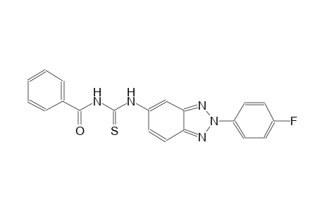 N-benzoyl-N'-[2-(4-fluorophenyl)-2H-1,2,3-benzotriazol-5-yl]thiourea