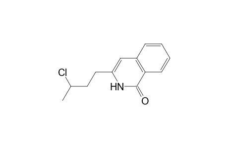 3-(3-Chlorobutyl)isoquinolin-1(2H)-one