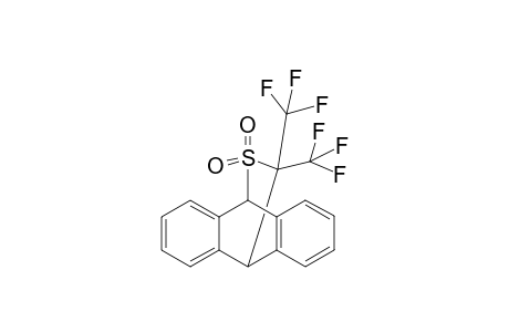 10,9-(Epithiomethano)anthracene, 9,10-dihydro-12,12-bis(trifluoromethyl)-, 11,11-dioxide