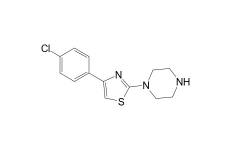 4-(4-Chlorophenyl)-2-(piperazin-1-yl)-1,3-thiazole