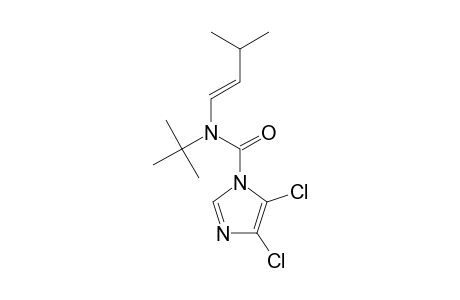 1H-Imidazole-1-carboxamide, 4,5-dichloro-N-(1,1-dimethylethyl)-N-(3-methyl-1-butenyl)-
