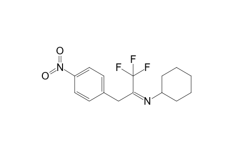 N-[2,2,2-Trifluoro-1-(4-nitrobenzyl)ethylidene]cyclohexylamine