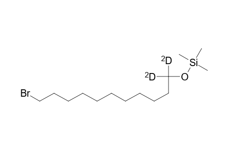 11-Bromo-1,1-dideuterioundecanol, O-trimethylsilyl