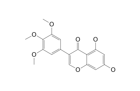 5,7-Dihydroxy-3',4',5'-trimethoxy-isoflavone