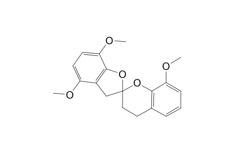 4,7,8'-Trimethoxy-3H-spiro[1-benzofuran-2,2'-chromane)]