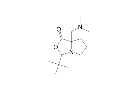 3-tert-Butyl-7a-[(dimethylamino)methyl]tetrahydro-1H-pyrrolo[1,2-c][1,3]oxazol-1-one