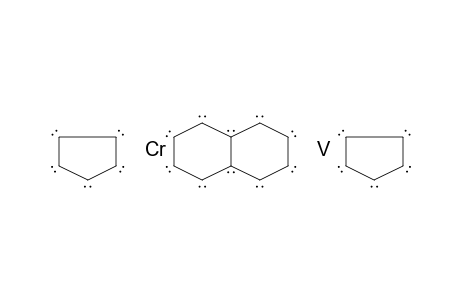 (.eta.-5-Cyclopentadienyl-chromium).mu.(.eta.-1,2,3,4,4a:5,6,7,8,8a-naphthalene)(.eta.-5-cyclopentadienyl-vanadium)