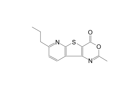 2-methyl-7-propyl-4H-pyrido[3',2':4,5]thieno[3,2-d][1,3]oxazin-4-one
