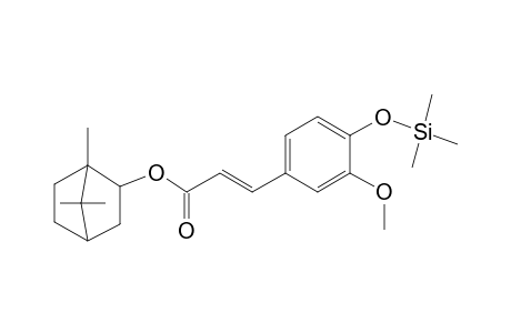 Bornyl (E)-ferulate, mono-TMS