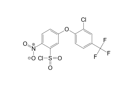 Benzenesulfonyl chloride, 5-[2-chloro-4-(trifluoromethyl)phenoxy]-2-nitro-