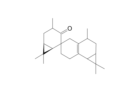 2',5',5'-Trimethylspiro[-4-caranone-5,10'-tricyclo[5.4.0.1(4,6)]undec-1(7)-ene]