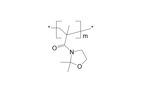 Poly(n-methacryloyl-1-aza-2,2-dimethyl-3-oxa-cyclopentane)