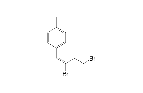 1-[(E)-2,4-bis(bromanyl)but-1-enyl]-4-methyl-benzene